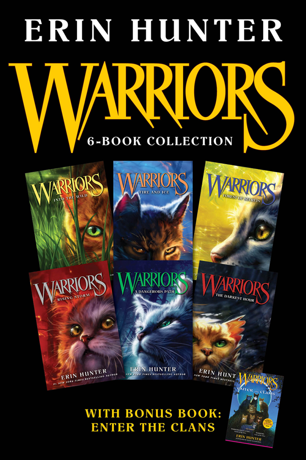 Warriors 6-Book Collection with Bonus Book: Enter the Clans Books 1-6 Plus Enter the Clans  â€“ PDF/EPUB Version Downloadable