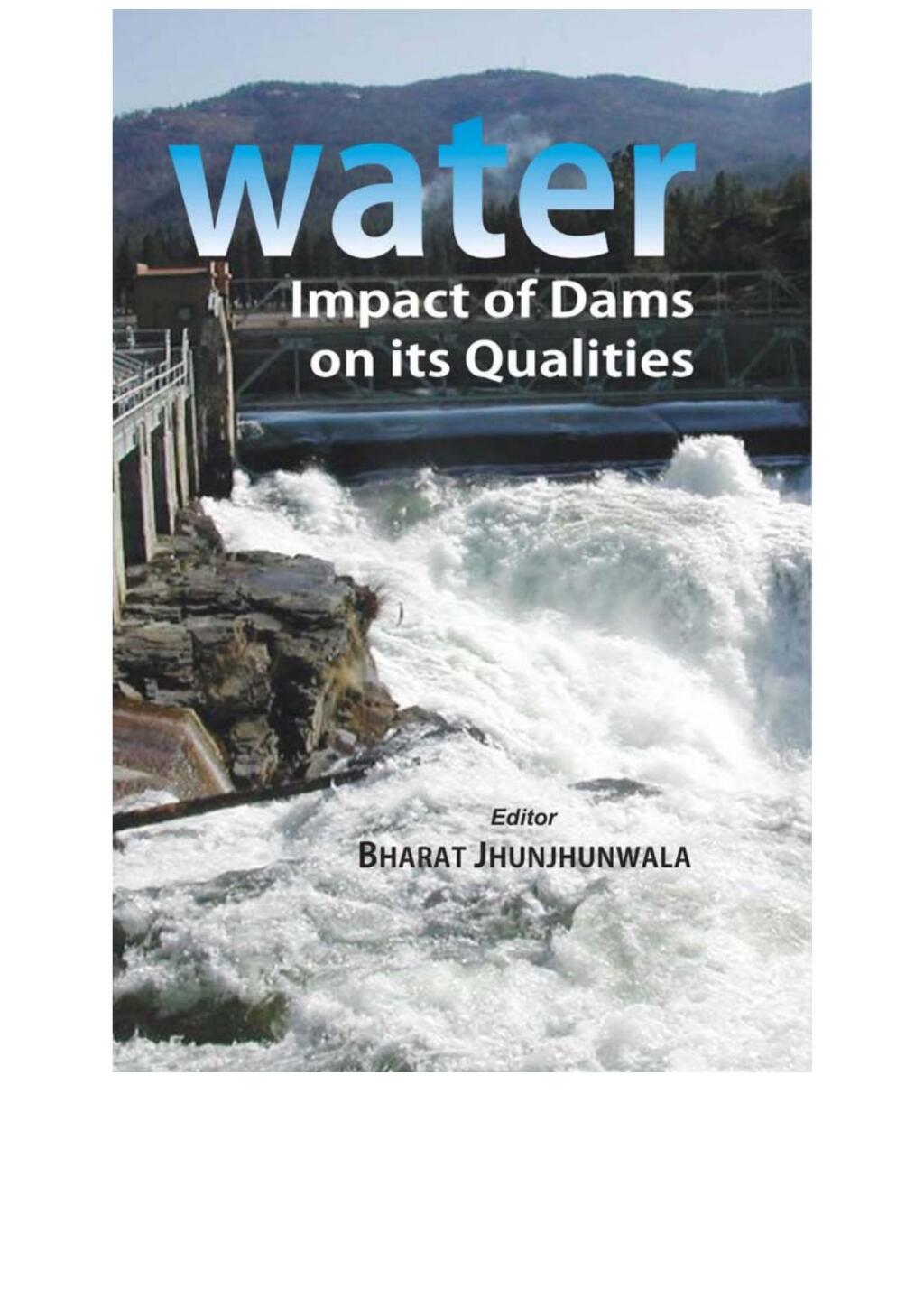 Water (Impact Of Dams On Its Qualities)  â€“ PDF/EPUB Version Downloadable