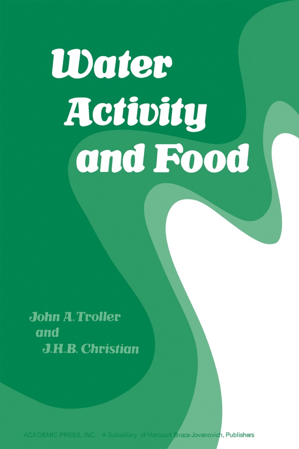Water Activity and Food  â€“ PDF/EPUB Version Downloadable