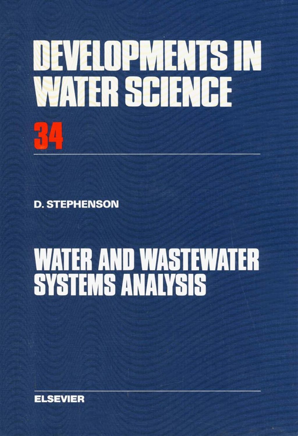 Water and Wastewater Systems Analysis  â€“ PDF/EPUB Version Downloadable
