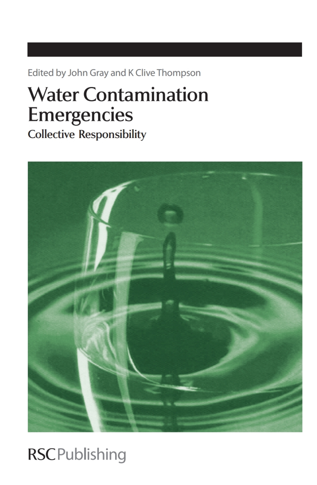 Water Contamination Emergencies Collective Responsibility 1st Edition â€“ PDF/EPUB Version Downloadable
