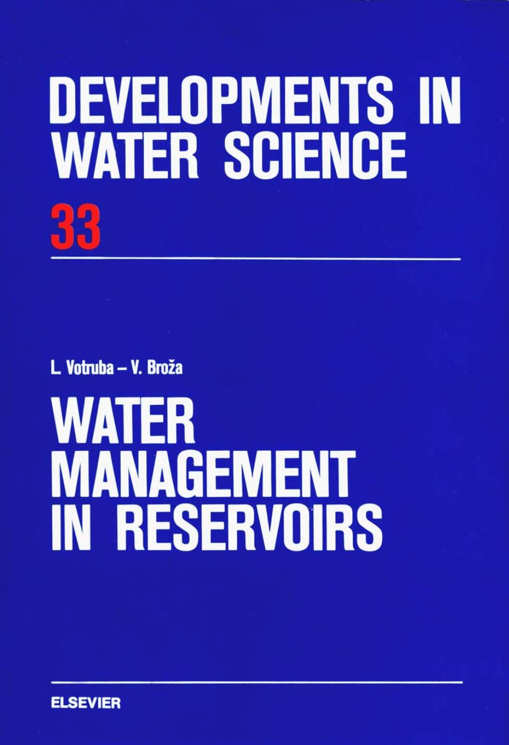 Water Management in Reservoirs  â€“ PDF/EPUB Version Downloadable