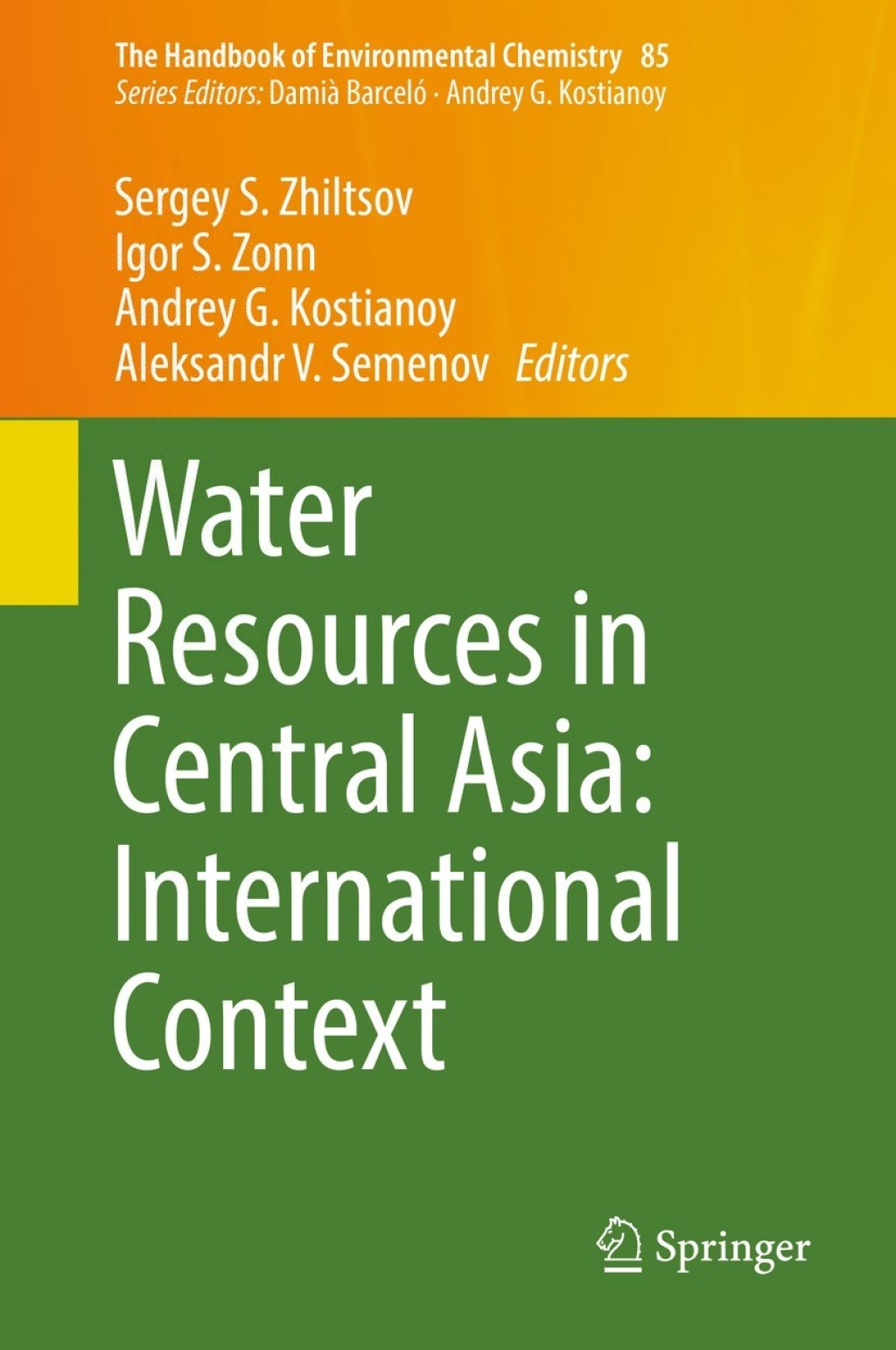 Water Resources in Central Asia: International Context  â€“ PDF/EPUB Version Downloadable