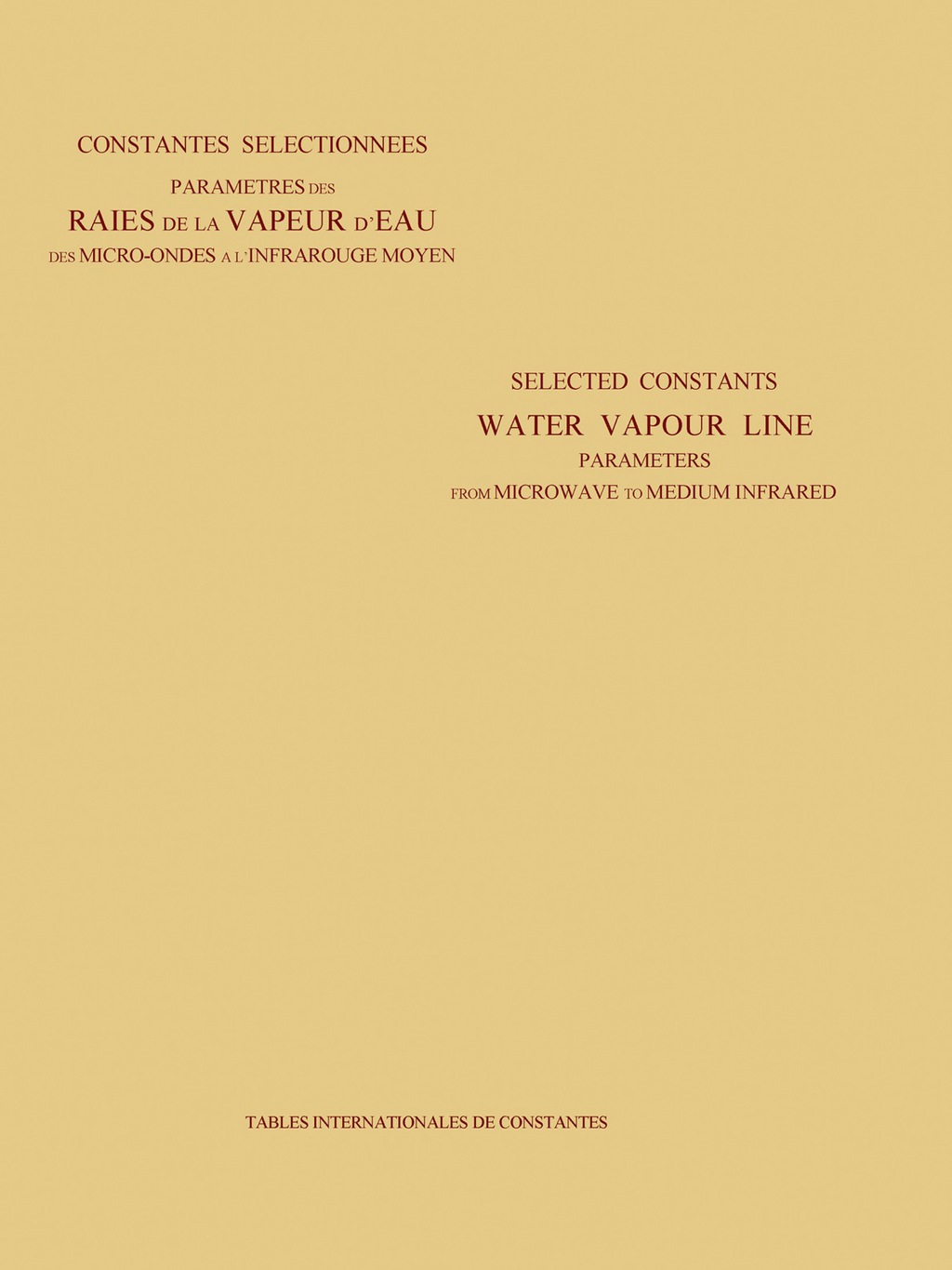 Water Vapour Line Parameters from Microwave to Medium Infrared An Atlas of H216O, H217O and H218O Line Positions and Intensities between 0 and 4350 cm-1  â€“ PDF/EPUB Version Downloadable