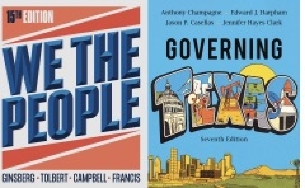 We the People 15e and Governing Texas 7e Custom Courseware 15th Edition â€“ PDF/EPUB Version Downloadable