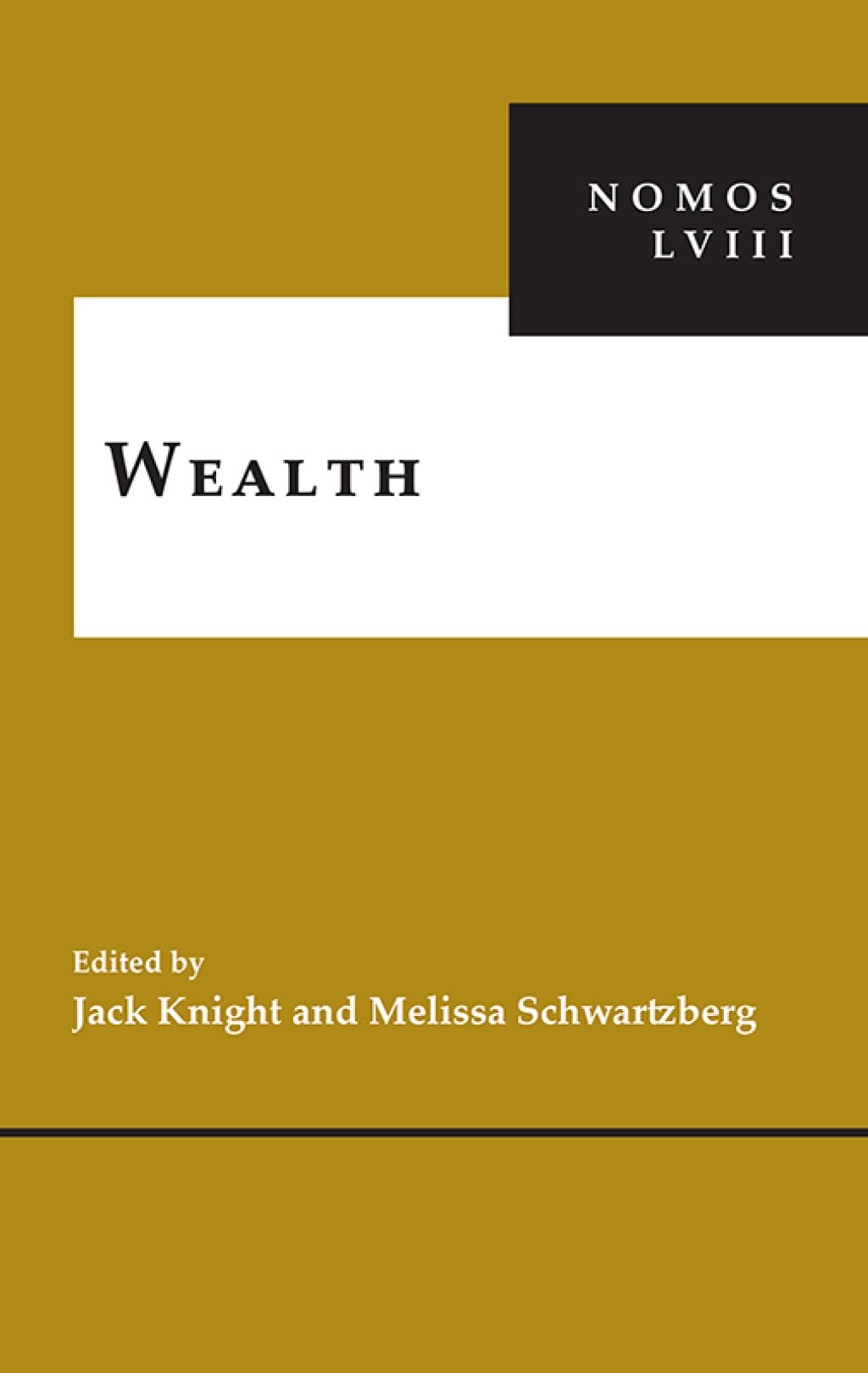 Wealth NOMOS LVIII  â€“ PDF/EPUB Version Downloadable