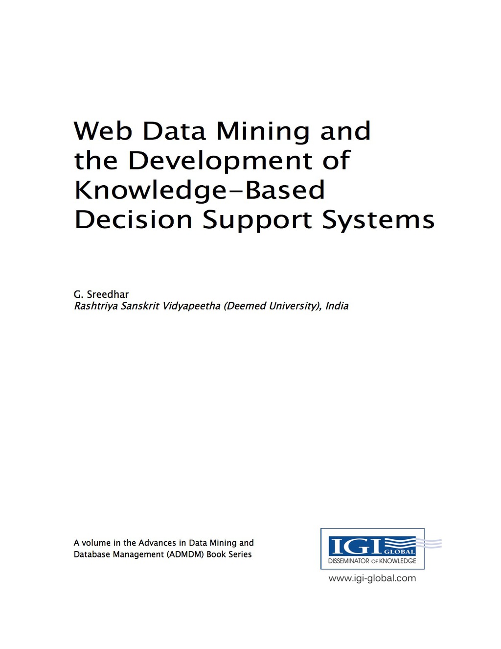 Web Data Mining and the Development of Knowledge-Based Decision Support Systems  â€“ PDF/EPUB Version Downloadable