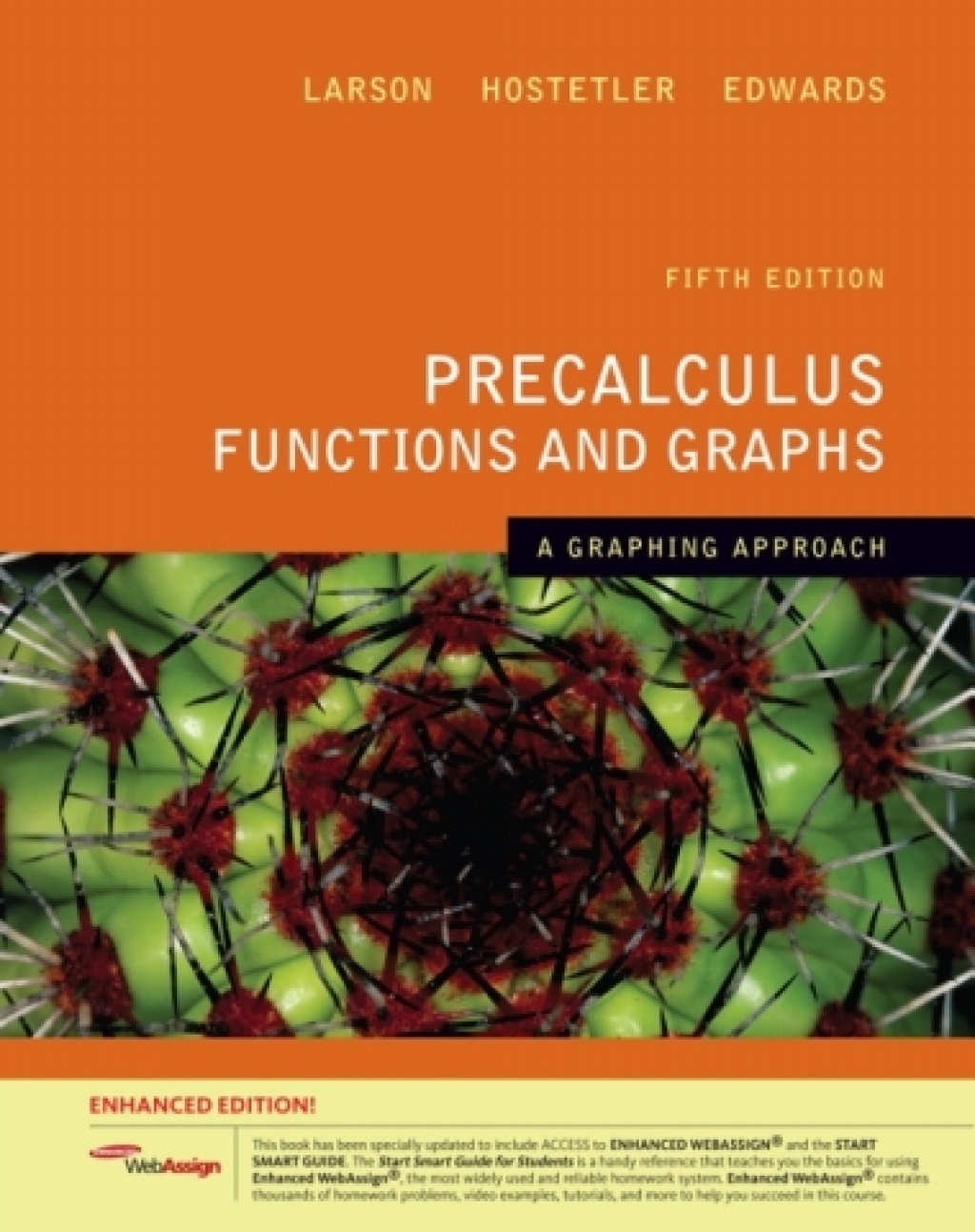 WebAssign Homework Instant Access for Larson's Precalculus Functions and Graphs: A Graphing Approach, Enhanced Edition, Single-Term 5th Edition â€“ PDF/EPUB Version Downloadable