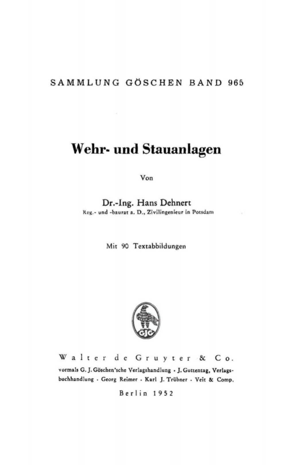 Wehr- und Stauanlagen 1st Edition â€“ PDF/EPUB Version Downloadable