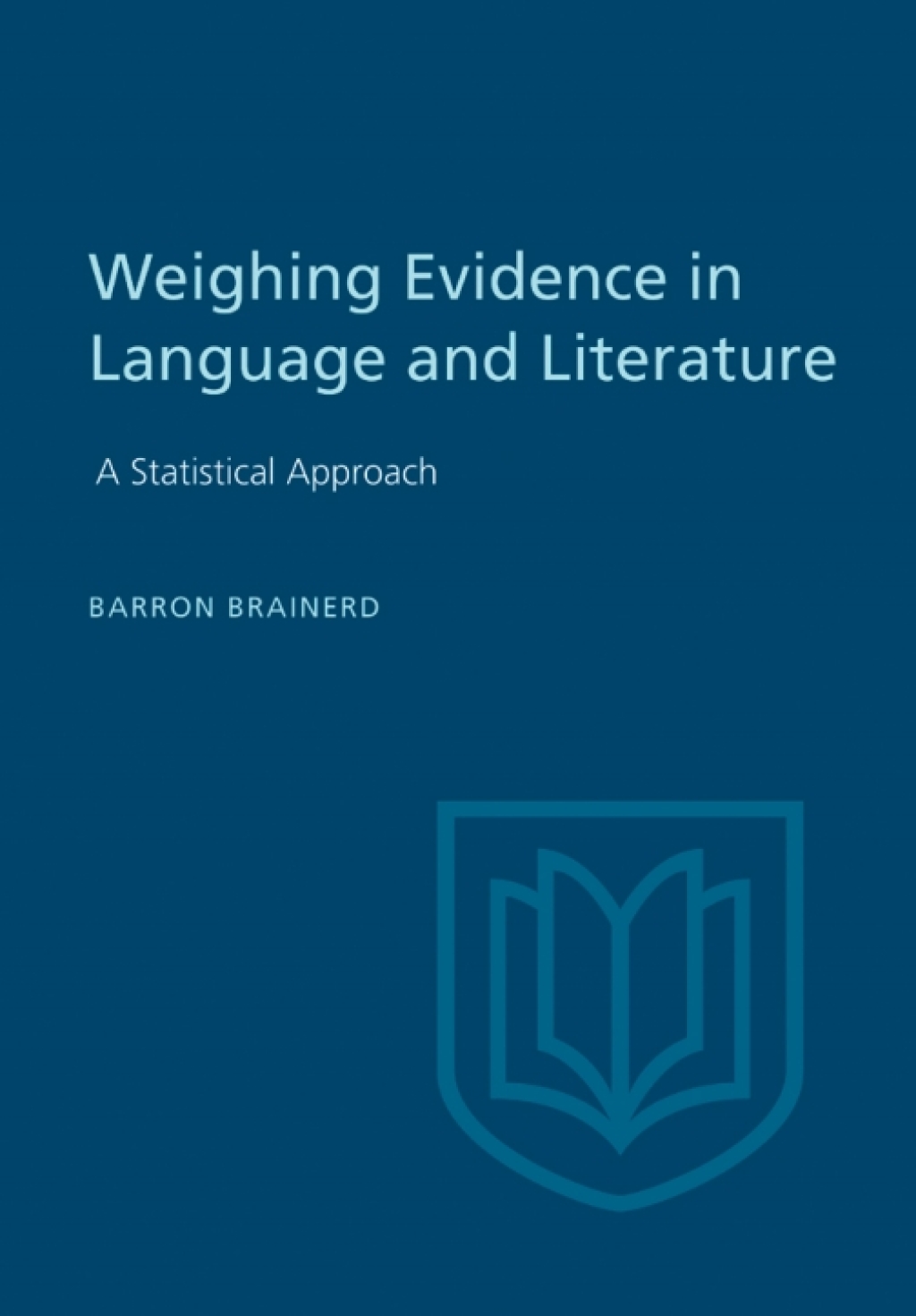 Weighting Evidence in Language and Literature A Statistical Approach 1st Edition â€“ PDF/EPUB Version Downloadable