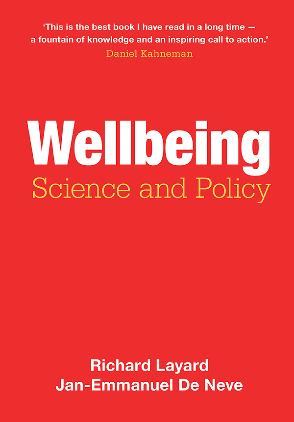 Wellbeing Science and Policy - (PDF/EPUB Version)