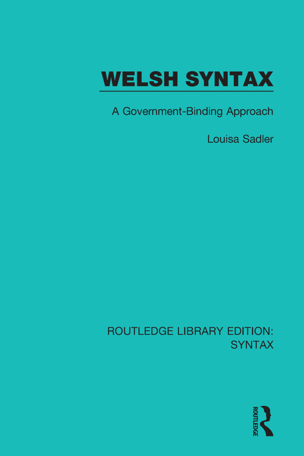 Welsh Syntax A Government-Binding Approach 1st Edition â€“ PDF/EPUB Version Downloadable