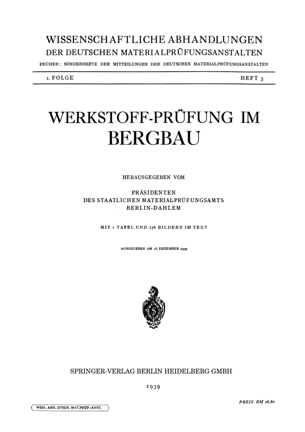 Werkstoff-PrÃ¼fung im Bergbau  â€“ PDF/EPUB Version Downloadable