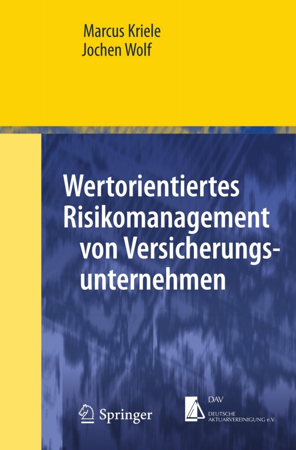 Wertorientiertes Risikomanagement von Versicherungsunternehmen  â€“ PDF/EPUB Version Downloadable