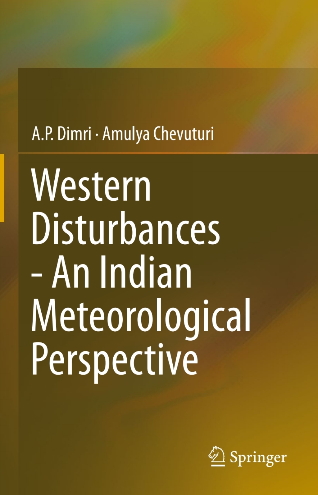 Western Disturbances - An Indian Meteorological Perspective  â€“ PDF/EPUB Version Downloadable