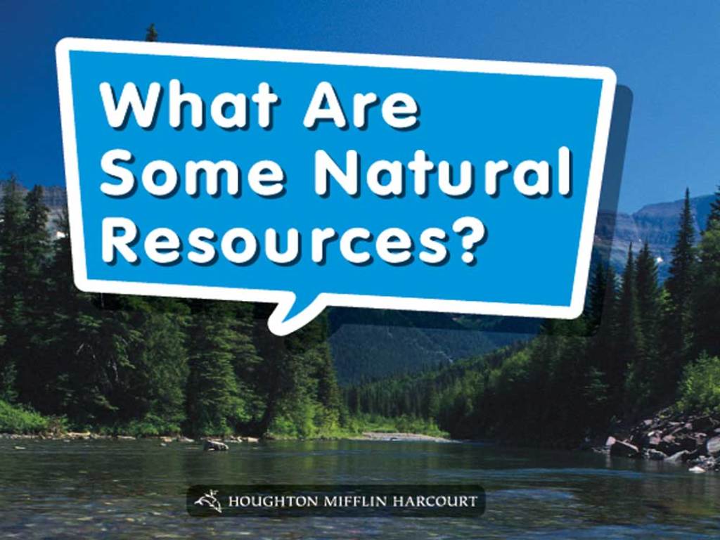 What Are Some Natural Resources? 1st Edition - (PDF/EPUB Version)