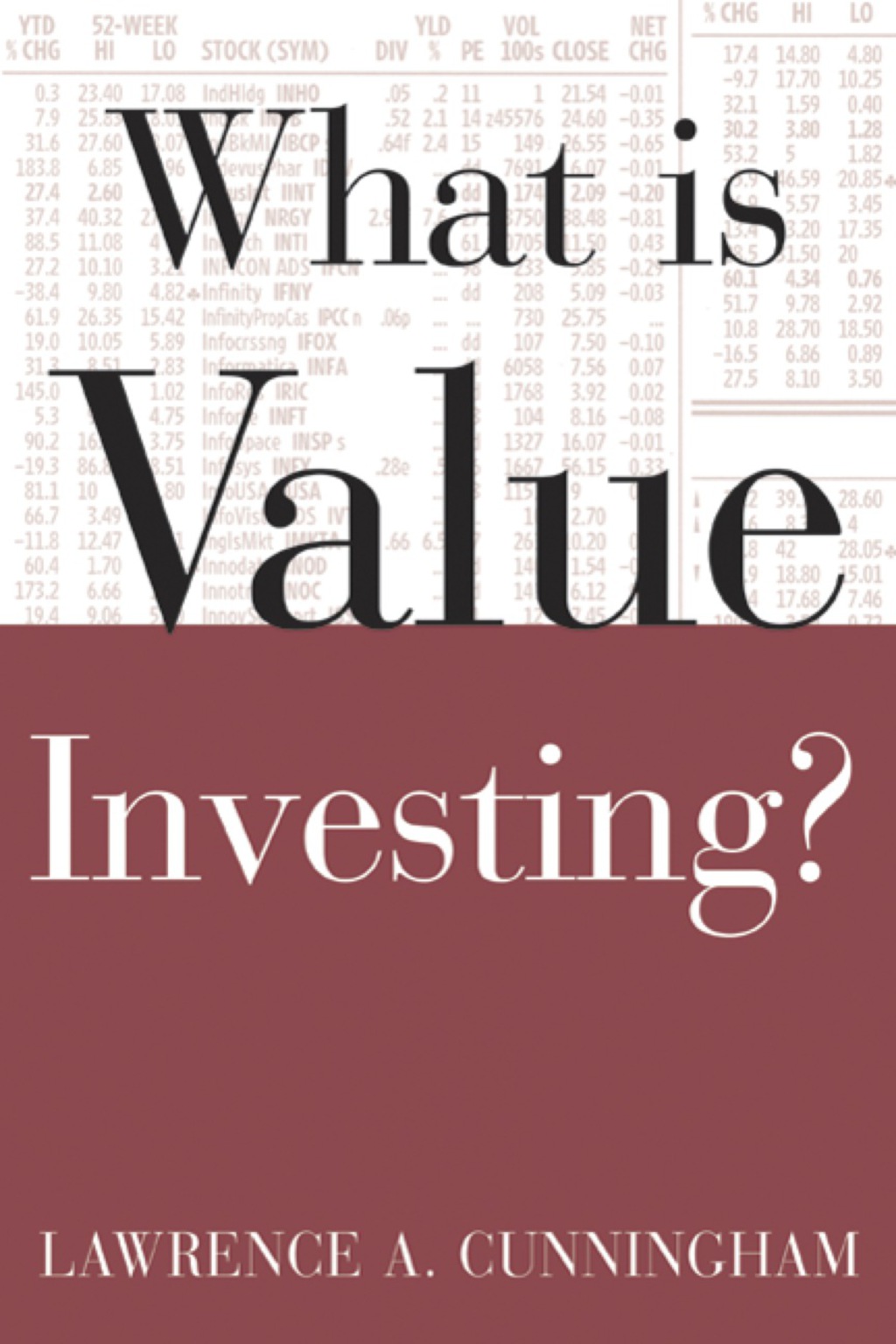 What Is Value Investing? 1st Edition - (PDF/EPUB Version)