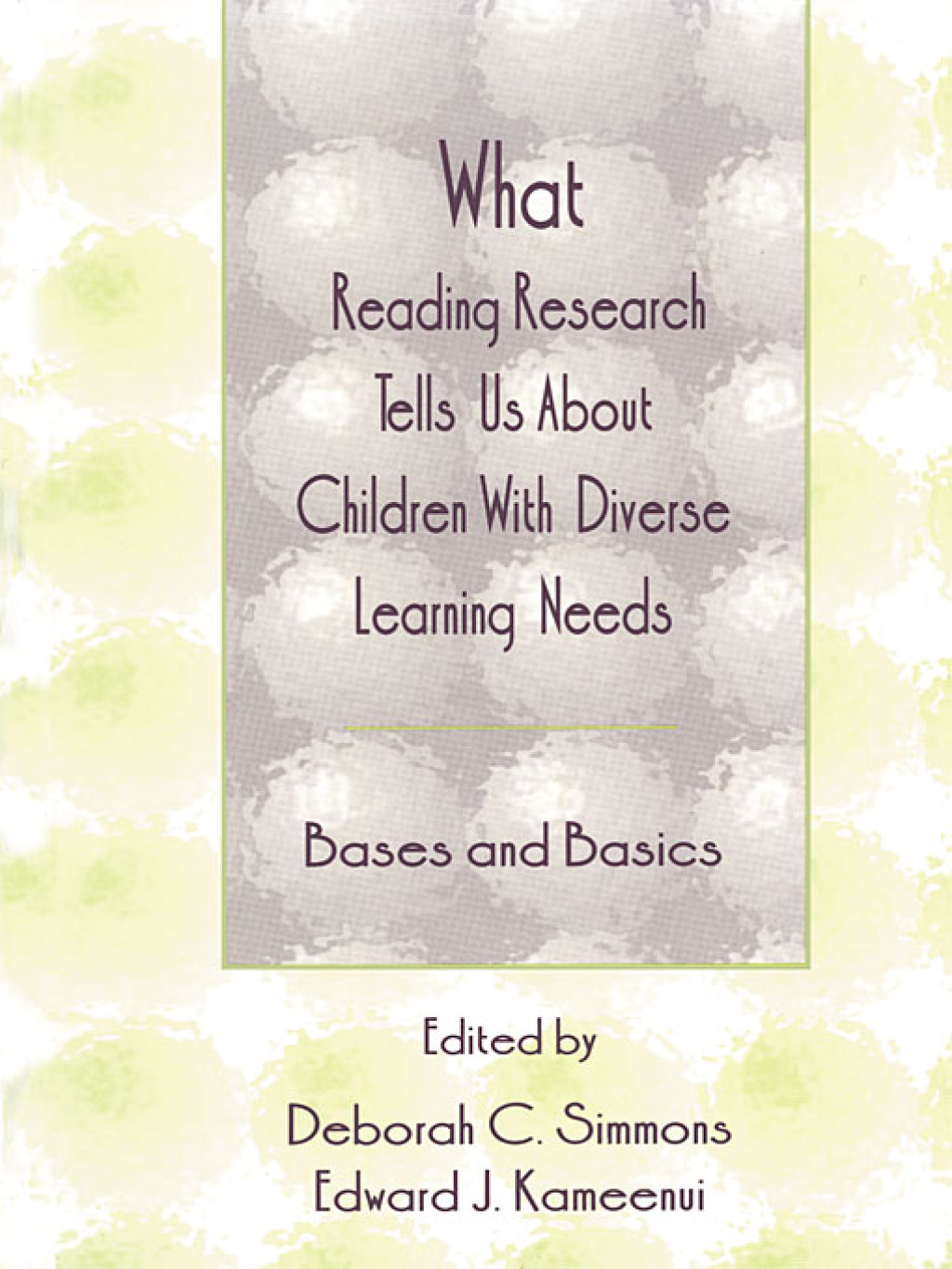 What Reading Research Tells Us About Children With Diverse Learning Needs Bases and Basics 1st Edition â€“ PDF/EPUB Version Downloadable