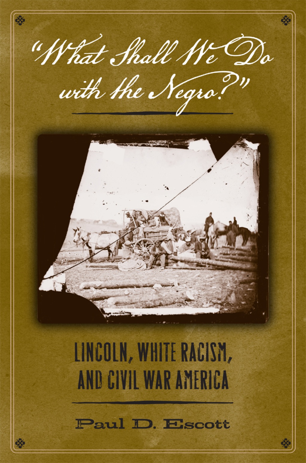 "What Shall We Do with the Negro?" Lincoln, White Racism, and Civil War America  â€“ PDF/EPUB Version Downloadable
