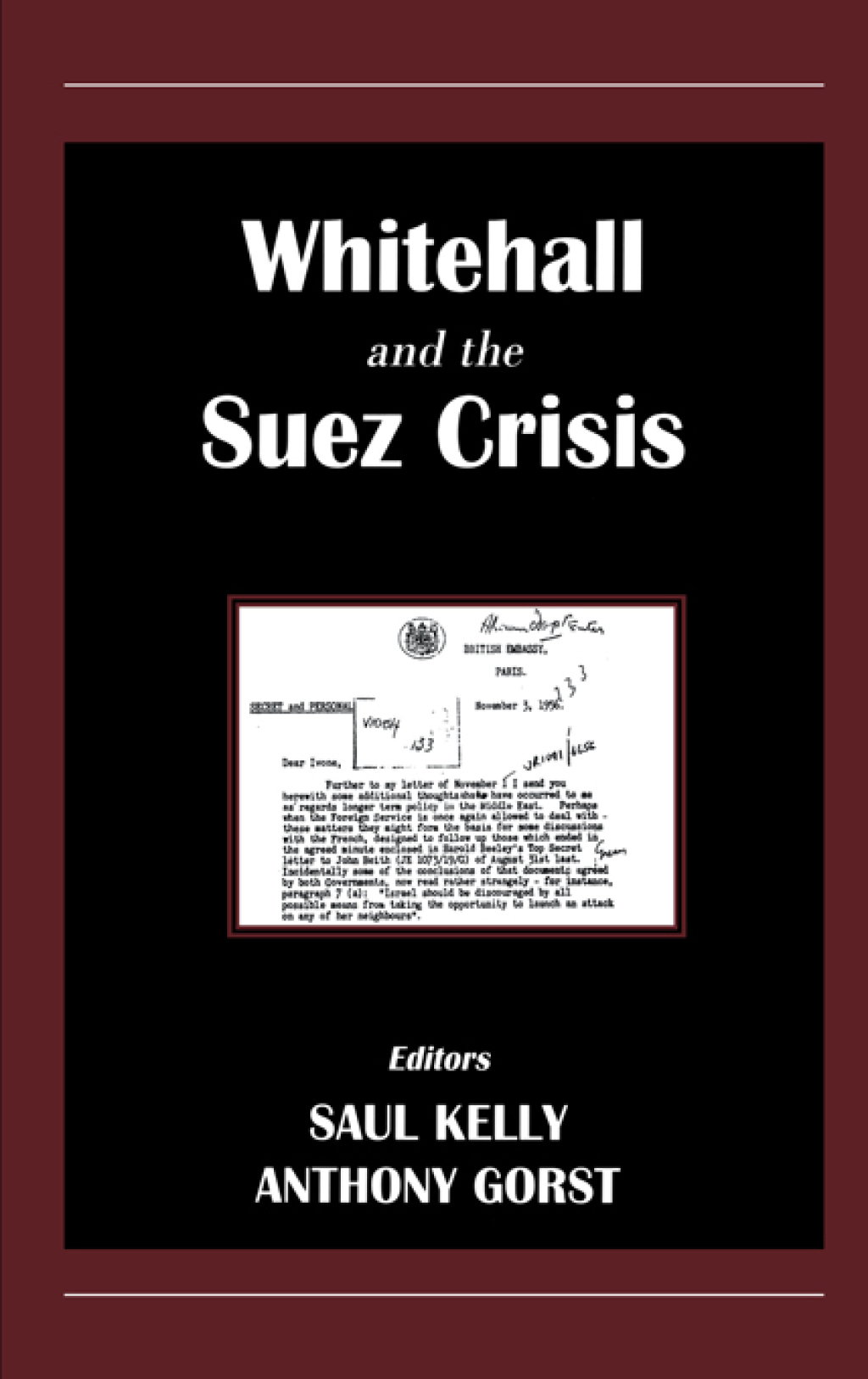 Whitehall and the Suez Crisis 1st Edition â€“ PDF/EPUB Version Downloadable