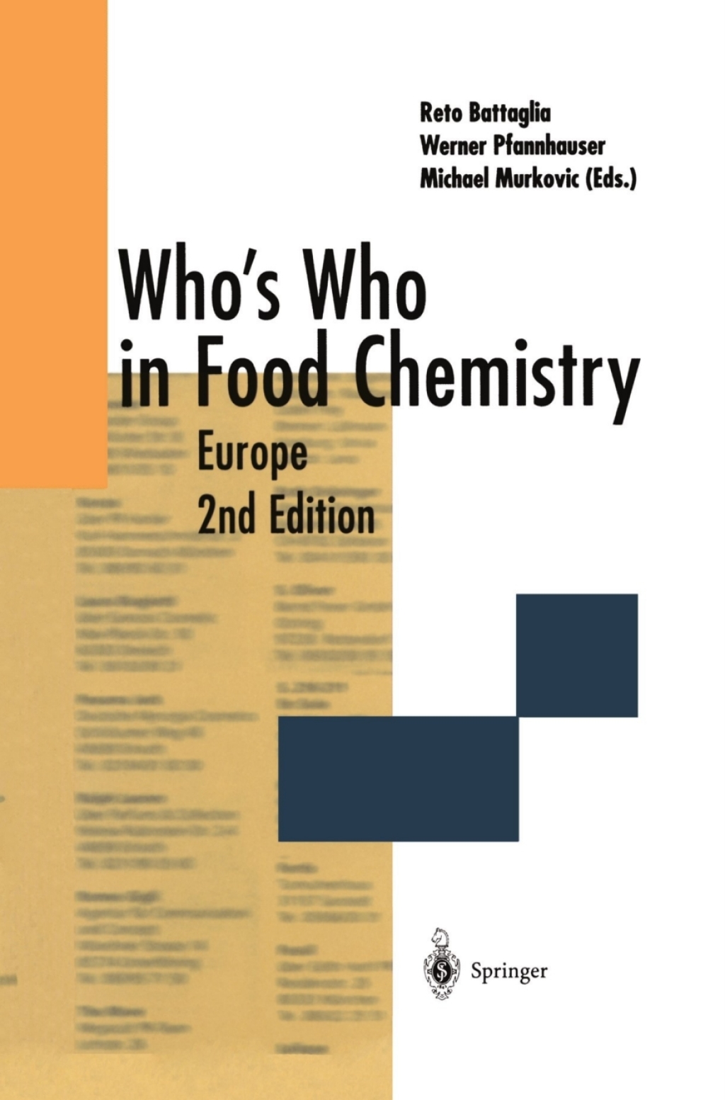 Whoâ€™s Who in Food Chemistry Europe 2nd Edition â€“ PDF/EPUB Version Downloadable