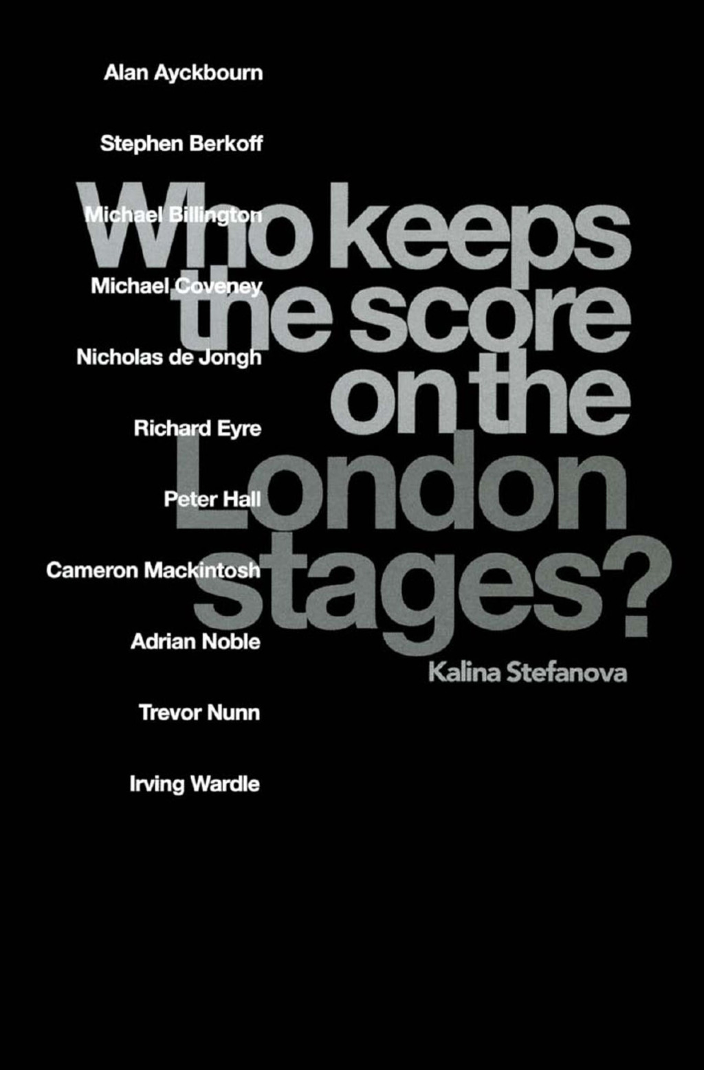 Who Keeps the Score on the London Stages? 1st Edition â€“ PDF/EPUB Version Downloadable
