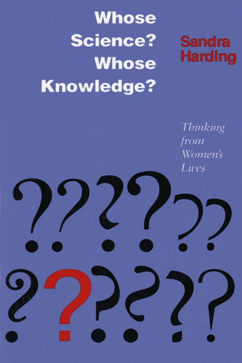 Whose Science? Whose Knowledge? Thinking from Women's Lives  â€“ PDF/EPUB Version Downloadable