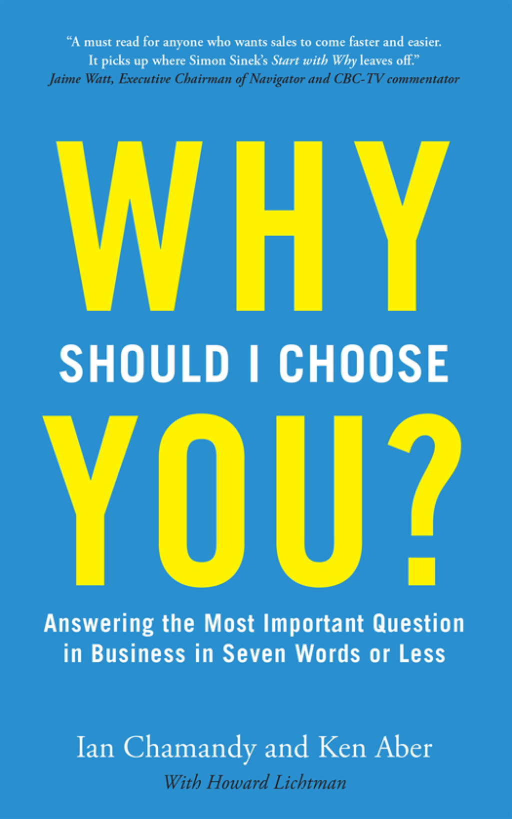 Why Should I Choose You (in Seven Words Or Less)? - (PDF/EPUB Version)