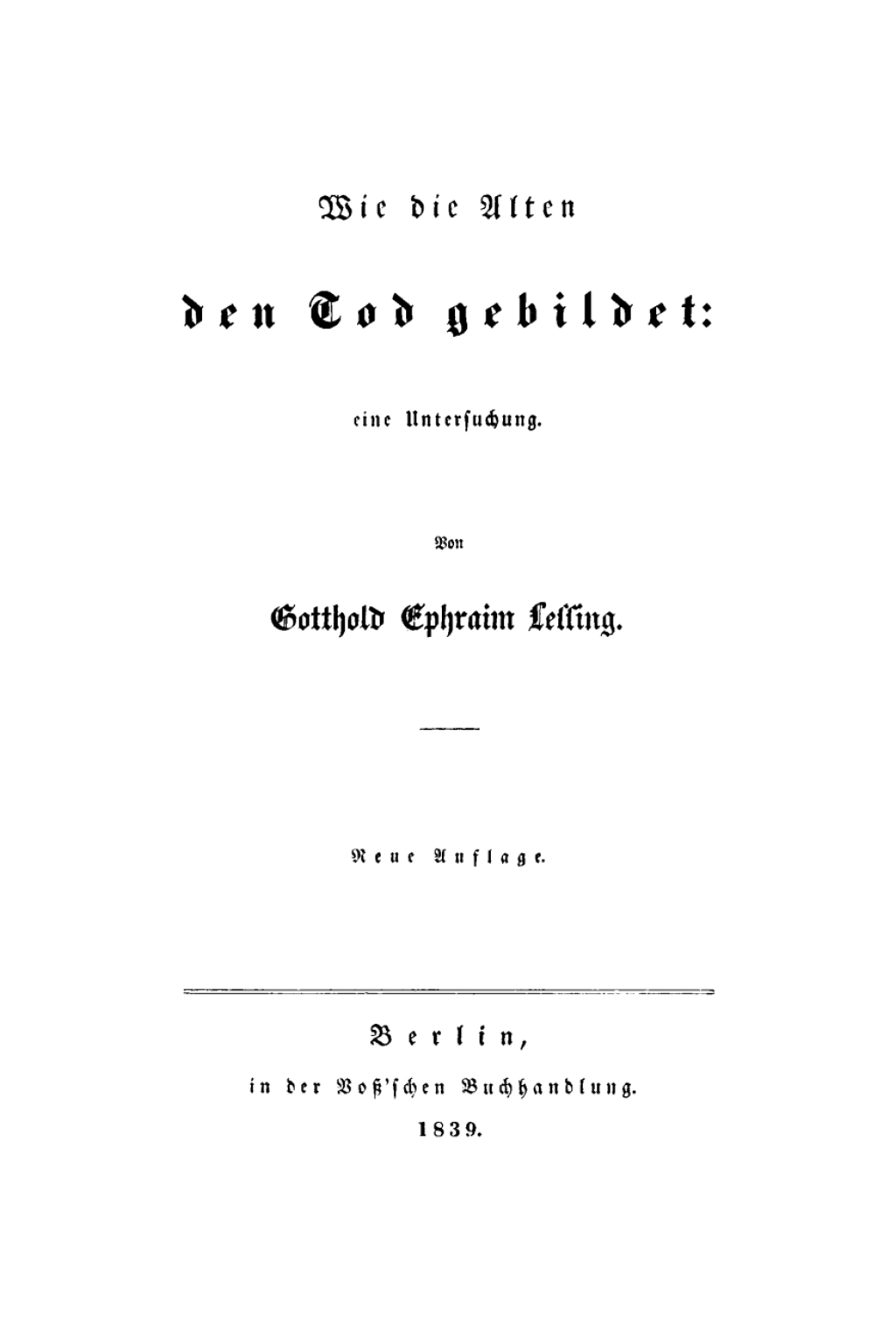 Wie die Alten den Tod gebildet Eine Untersuchung 1st Edition â€“ PDF/EPUB Version Downloadable