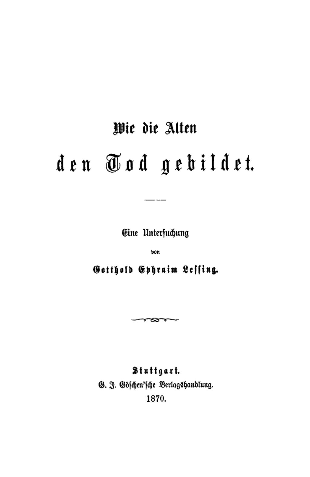 Wie die Alten den Tod gebildet Eine Untersuchung 1st Edition â€“ PDF/EPUB Version Downloadable