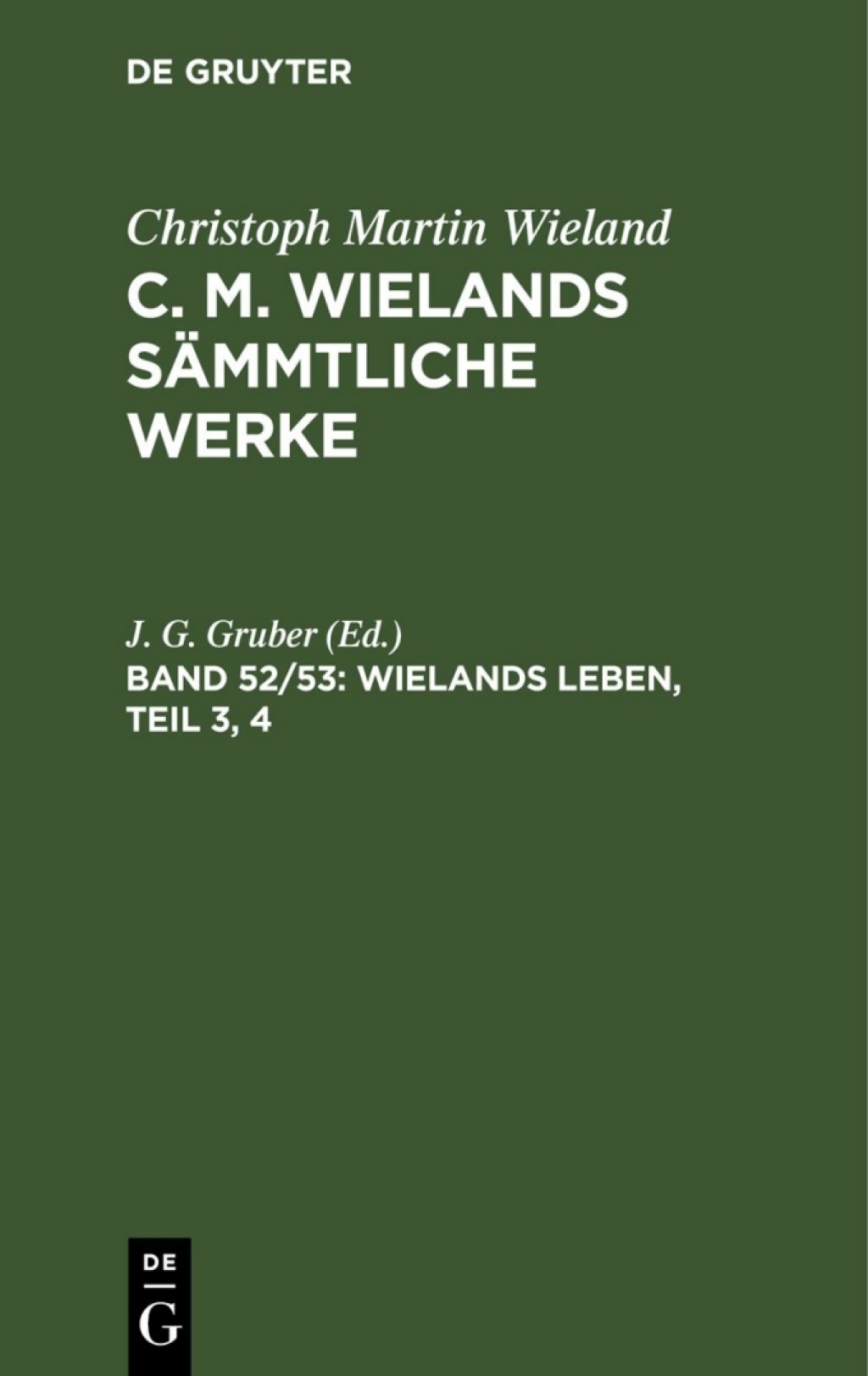 Wielands Leben, Teil 3, 4 1st Edition â€“ PDF/EPUB Version Downloadable