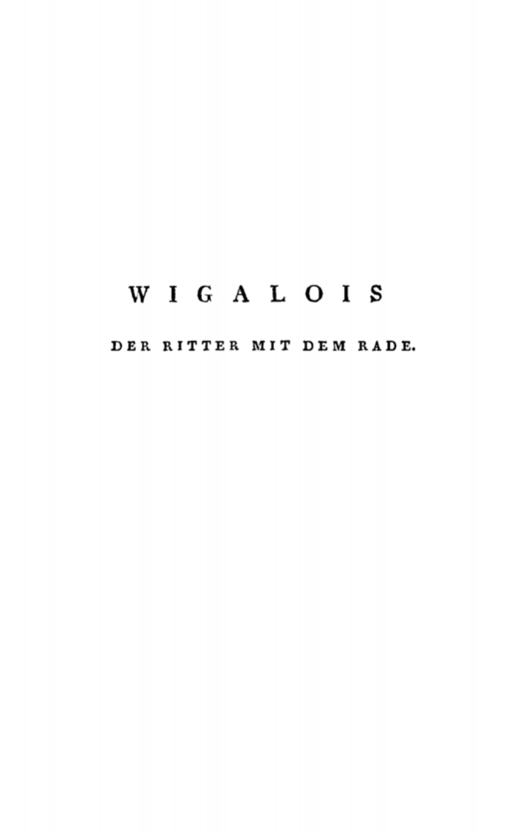 Wigalois Der Ritter mit dem Rade Anmerkungen und WÃ¶rterbuch zum Wigalois 1st Edition â€“ PDF/EPUB Version Downloadable
