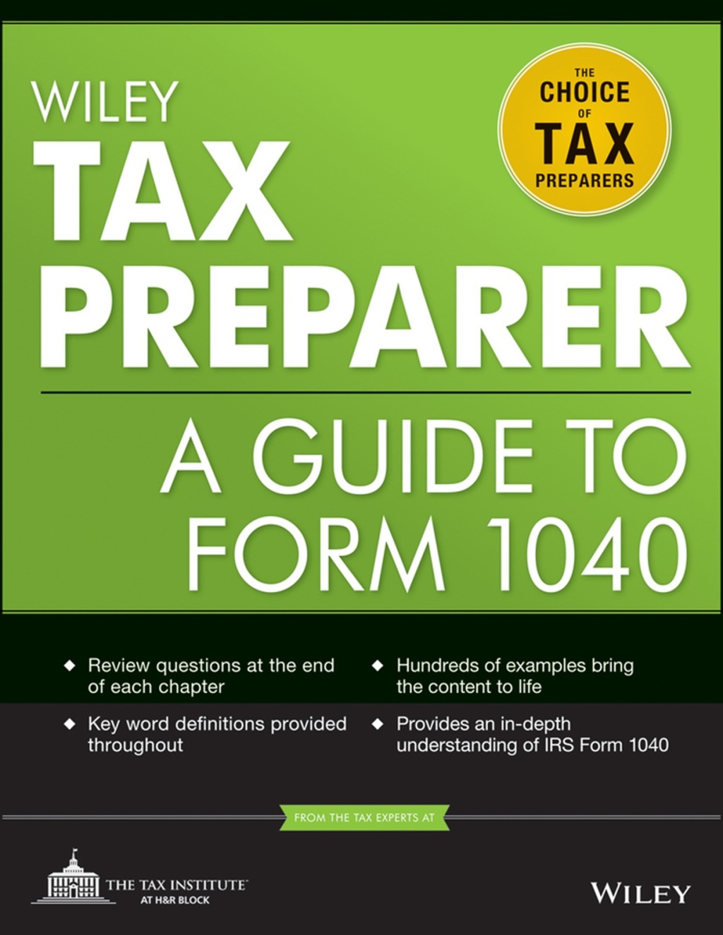 Wiley Tax Preparer: A Guide to Form 1040 2nd Edition â€“ PDF/EPUB Version Downloadable