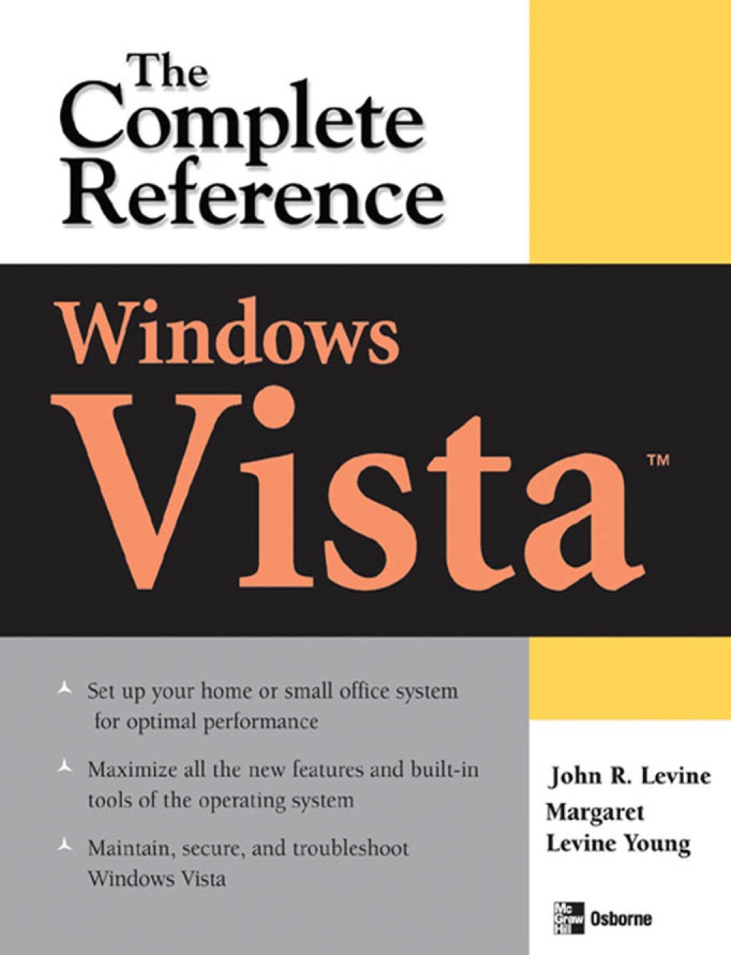 Windows Vista: The Complete Reference 1st Edition â€“ PDF/EPUB Version Downloadable