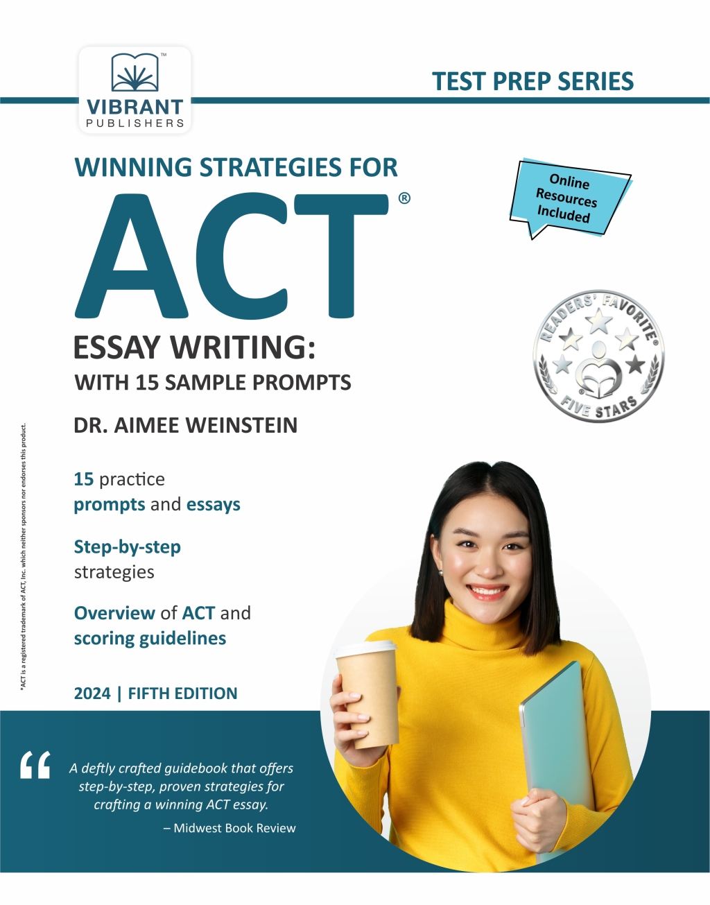 Winning Strategies For ACT Essay Writing: With 15 Sample Prompts 5th Edition â€“ PDF/EPUB Version Downloadable