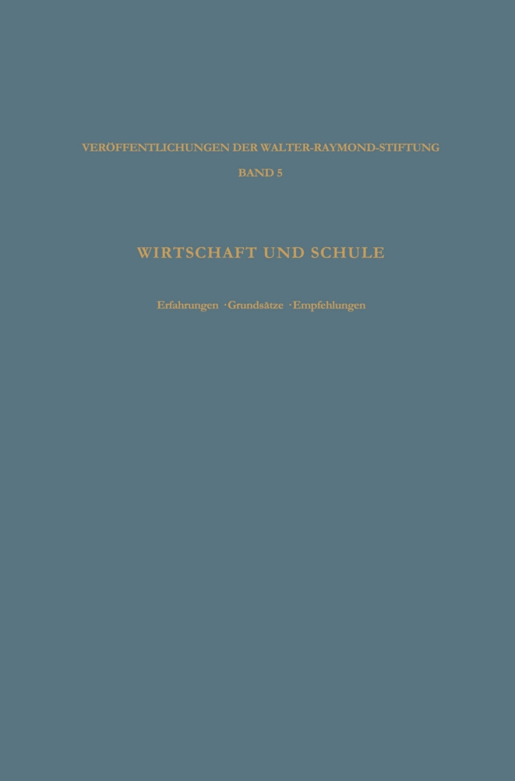 Wirtschaft und Schule Erfahrungen Â· GrundsÃ¤tze Â· Empfehlungen  â€“ PDF/EPUB Version Downloadable