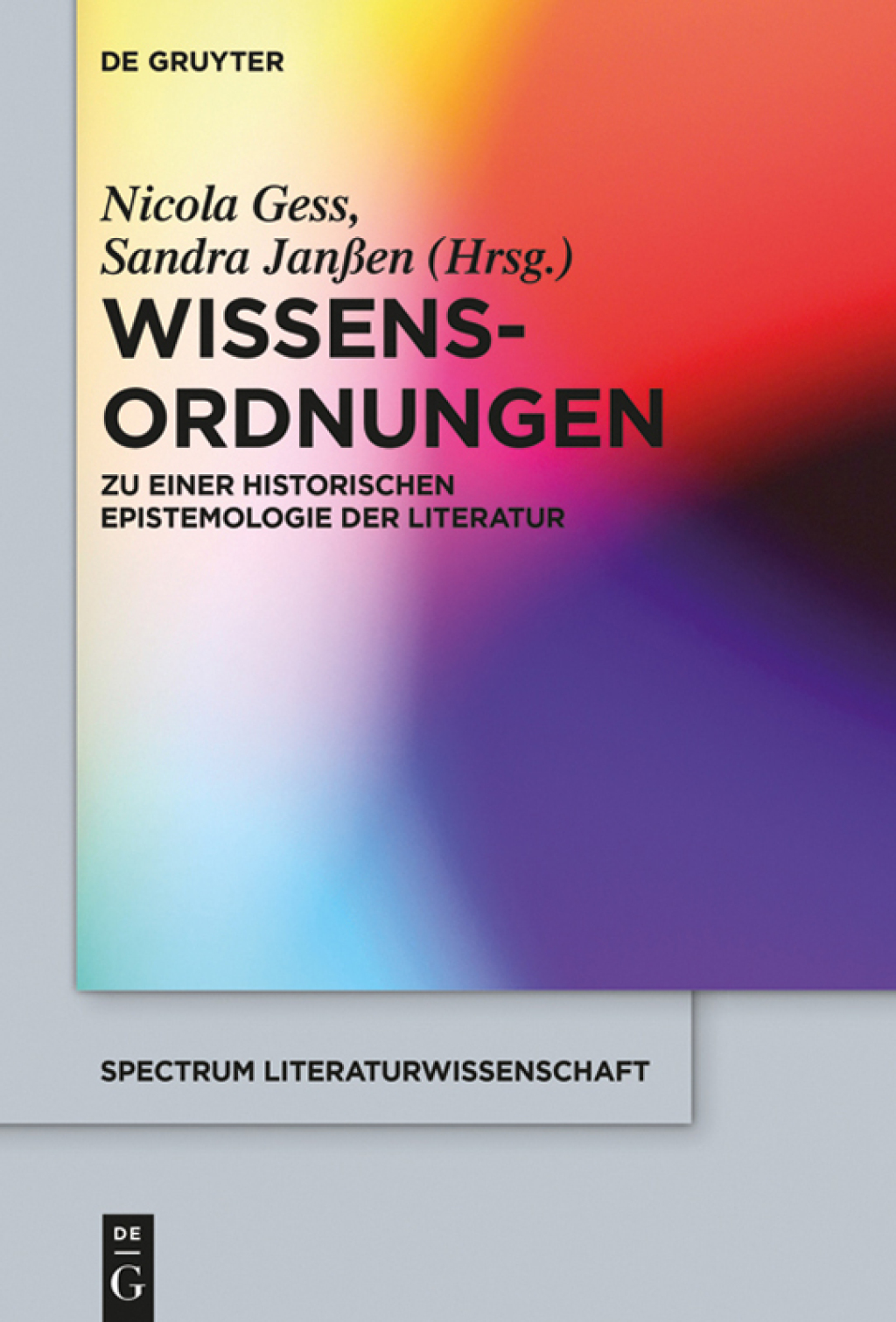 Wissens-Ordnungen Zu einer historischen Epistemologie der Literatur 1st Edition â€“ PDF/EPUB Version Downloadable