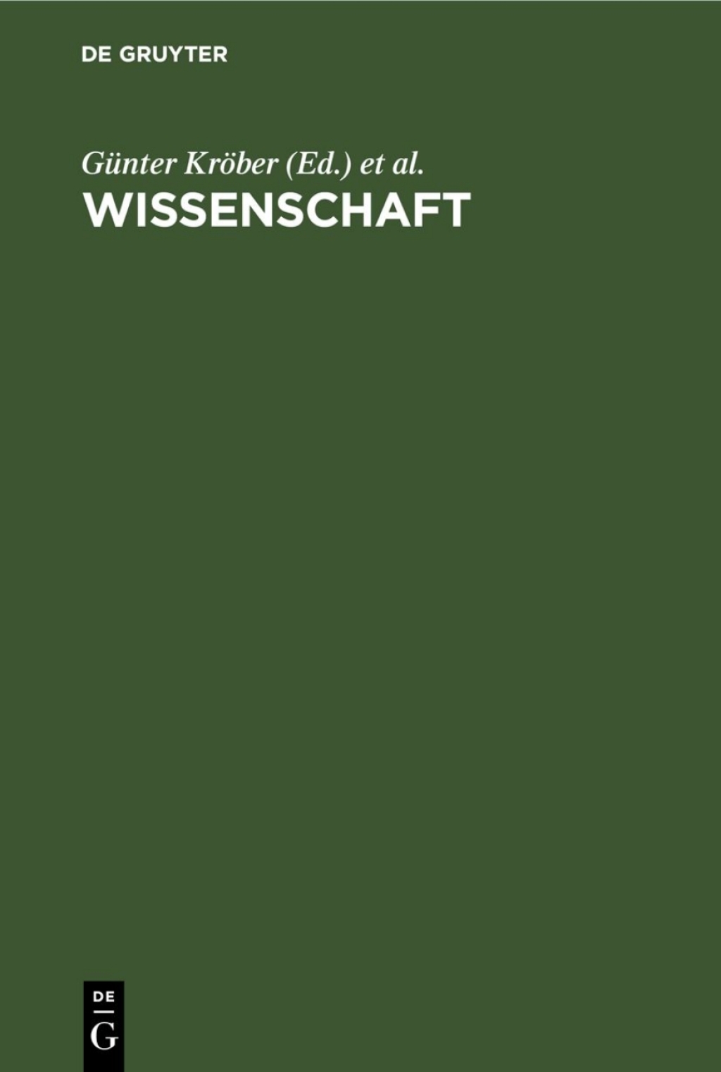 Wissenschaft Studien zu ihrer Geschichte, Theorie und Organisation 1st Edition â€“ PDF/EPUB Version Downloadable