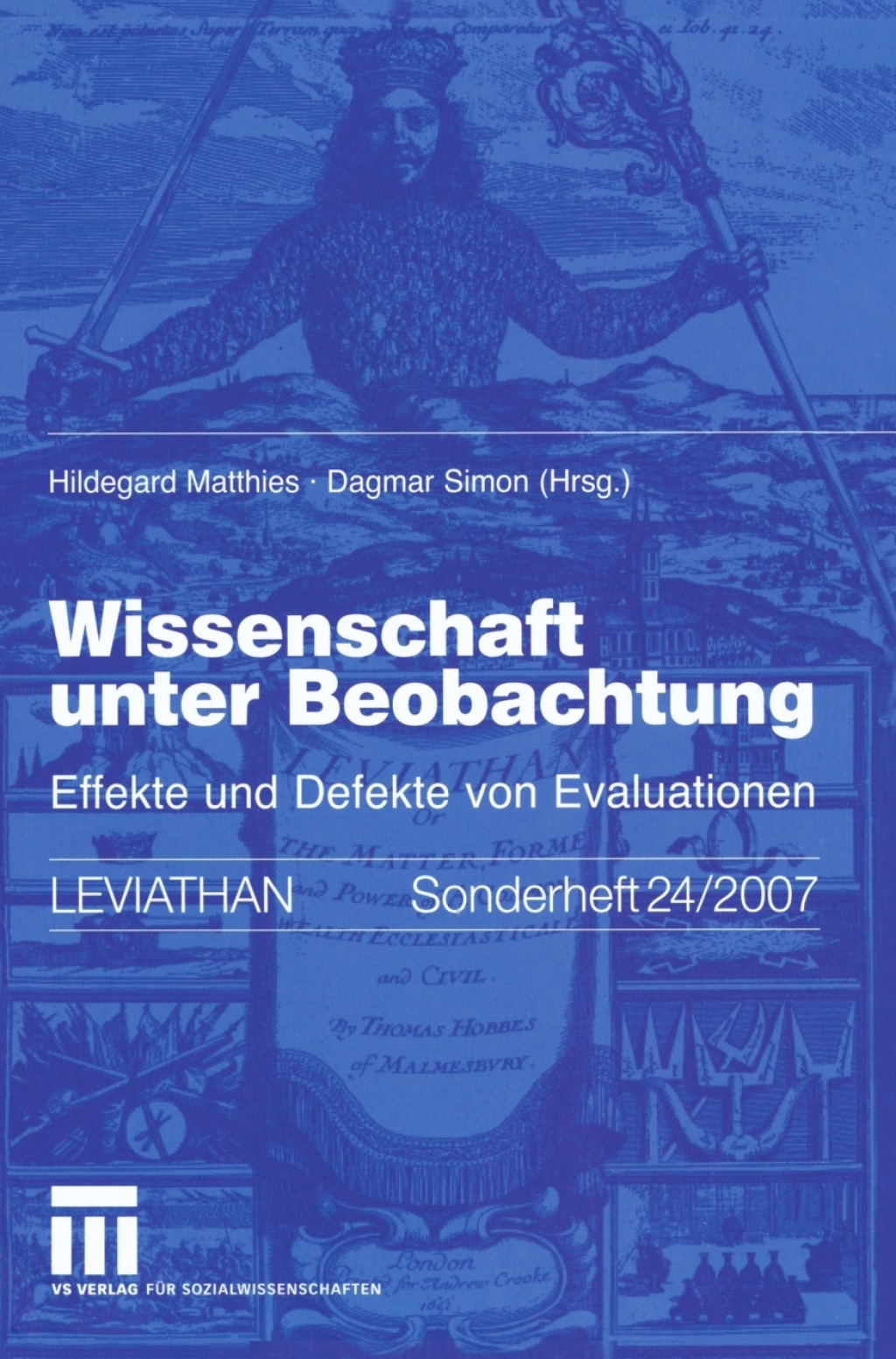 Wissenschaft unter Beobachtung Effekte und Defekte von Evaluationen 1st Edition â€“ PDF/EPUB Version Downloadable
