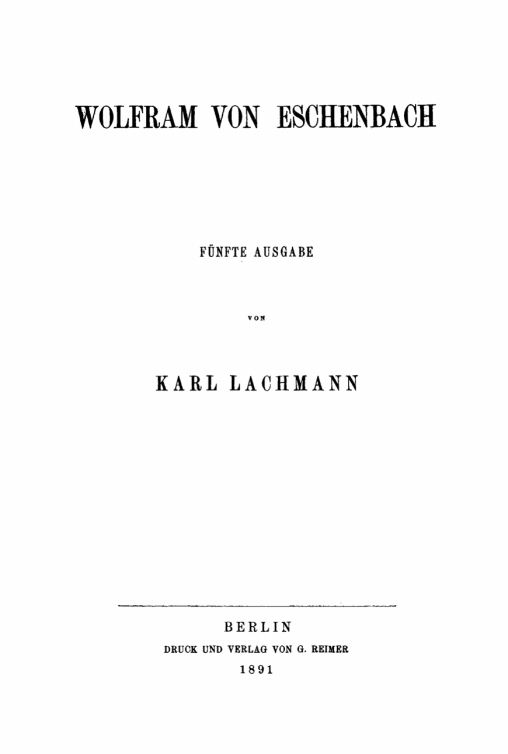 Wolfram von Eschenbach 5th Edition â€“ PDF/EPUB Version Downloadable