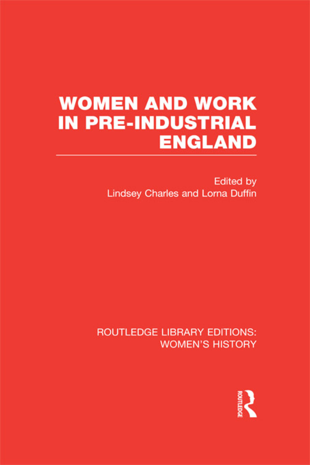 Women and Work in Pre-industrial England 1st Edition â€“ PDF/EPUB Version Downloadable
