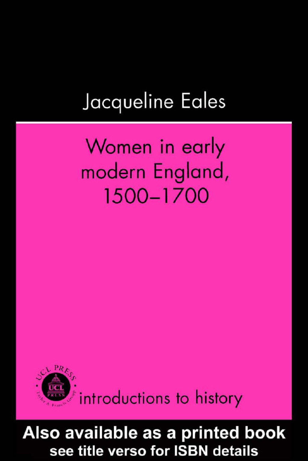 Women In Early Modern England, 1500-1700 1st Edition â€“ PDF/EPUB Version Downloadable
