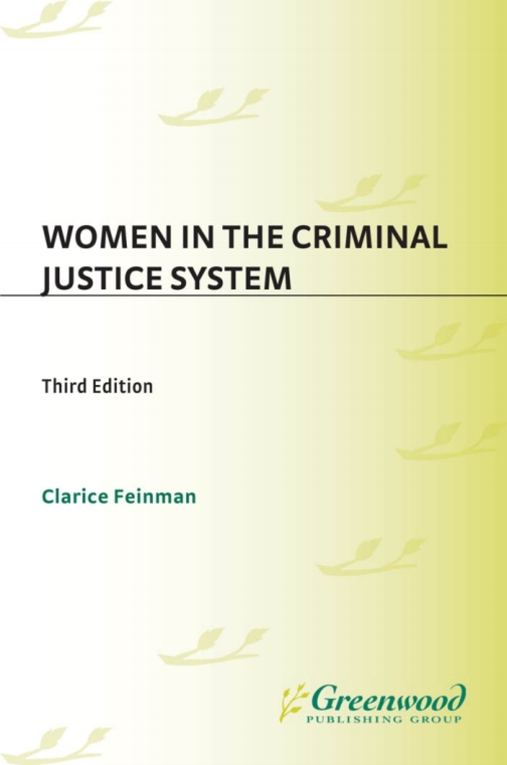 Women in the Criminal Justice System 3rd Edition â€“ PDF/EPUB Version Downloadable