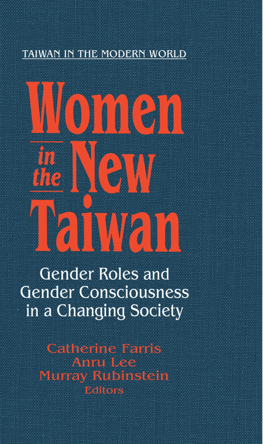 Women in the New Taiwan Gender Roles and Gender Consciousness in a Changing Society 1st Edition â€“ PDF/EPUB Version Downloadable