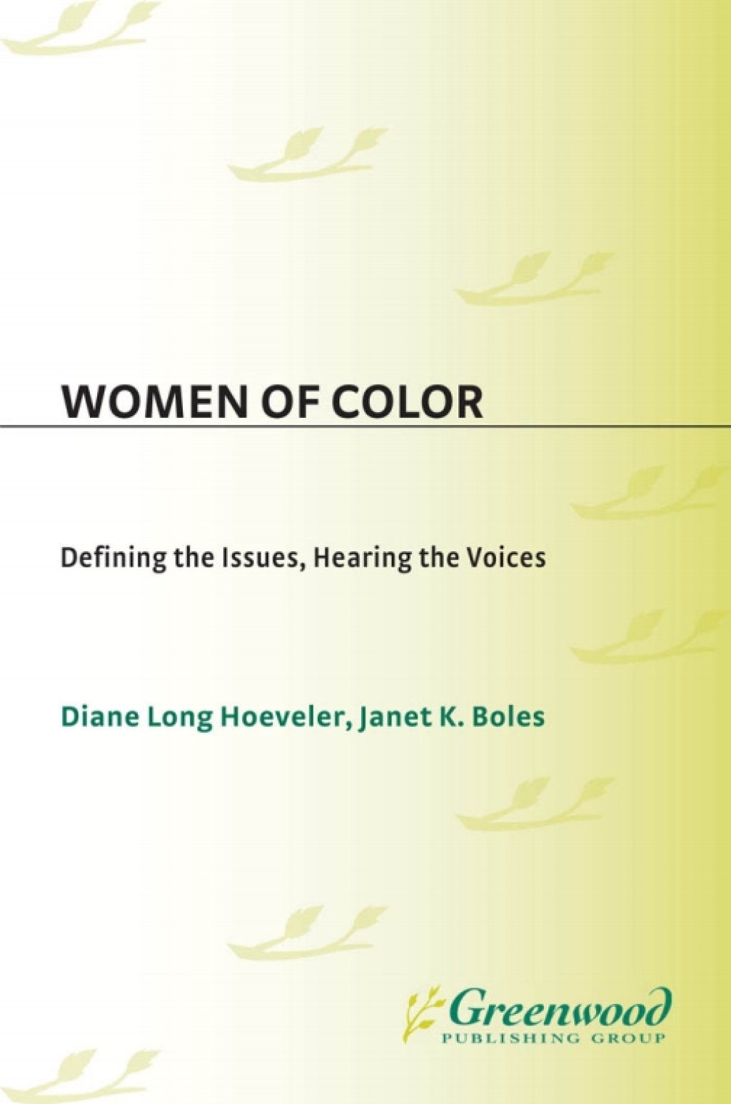 Women of Color Defining the Issues, Hearing the Voices 1st Edition â€“ PDF/EPUB Version Downloadable