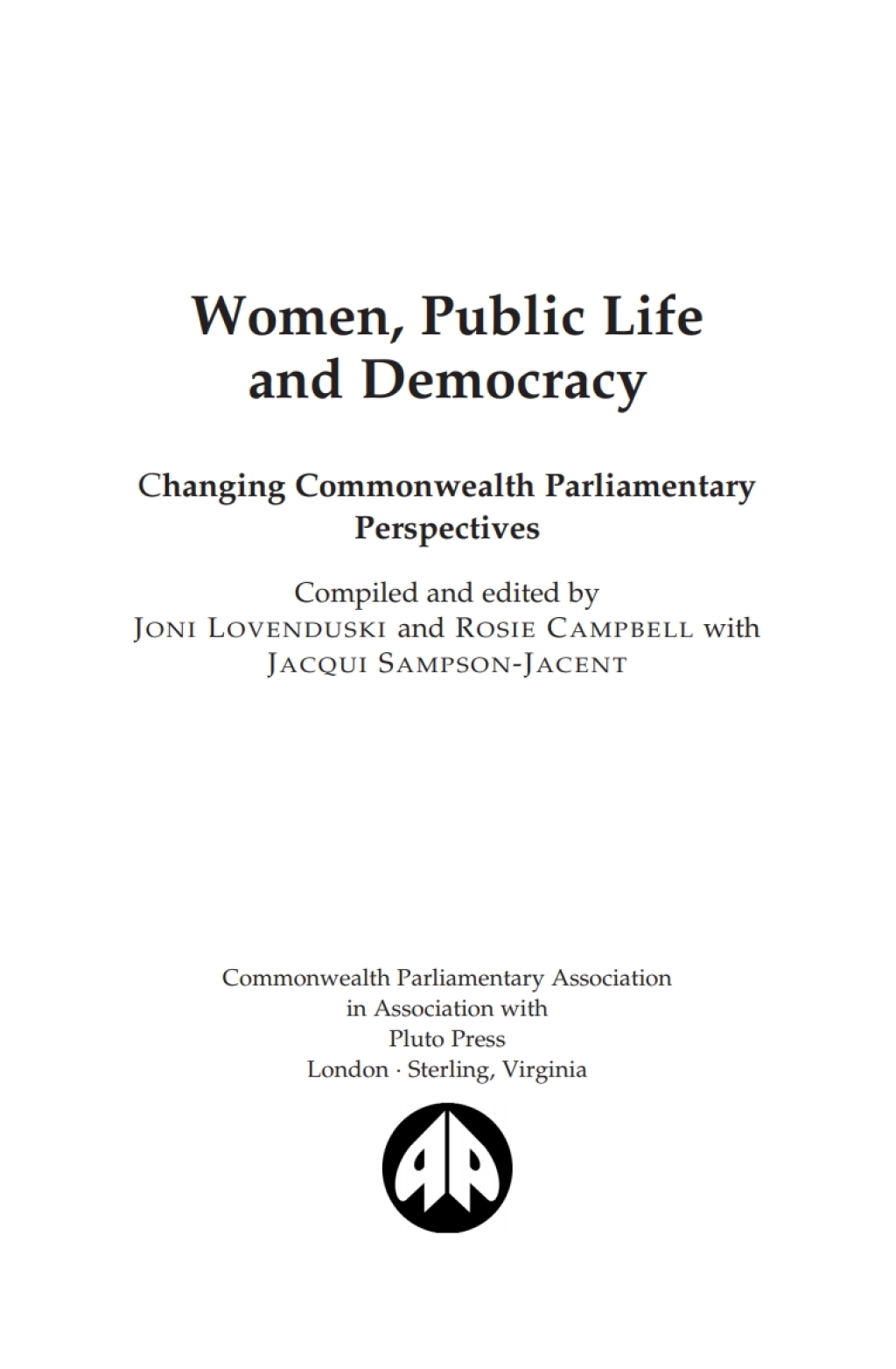 Women, Public Life and Democracy 1st Edition â€“ PDF/EPUB Version Downloadable