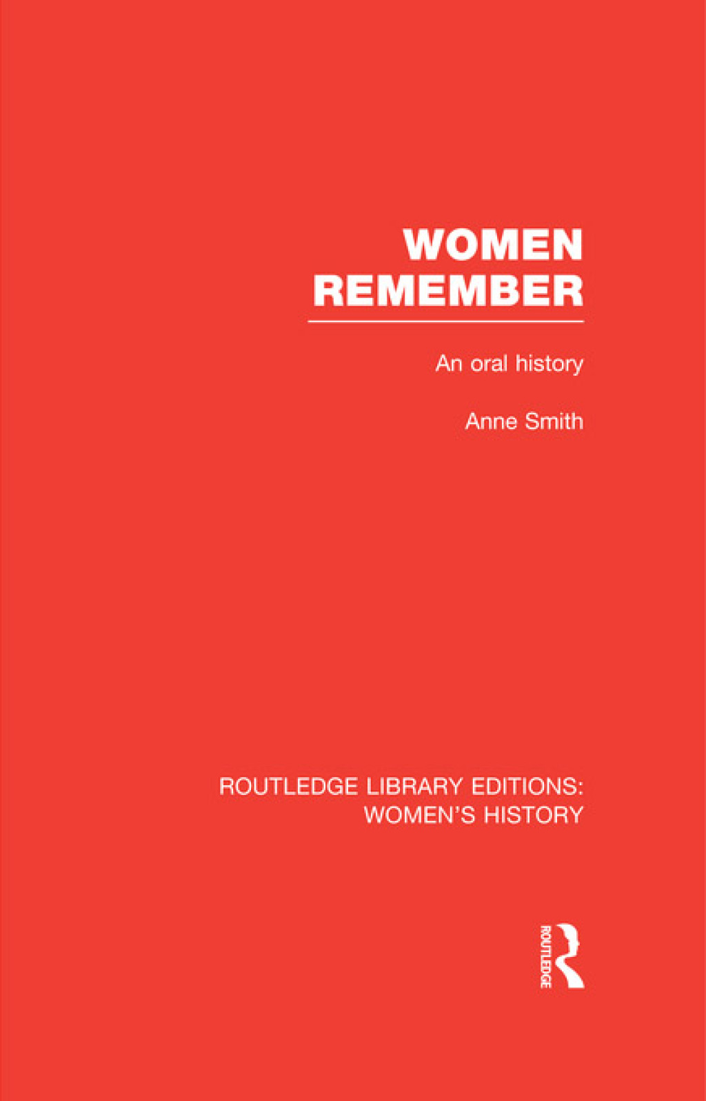 Women Remember An Oral History 1st Edition â€“ PDF/EPUB Version Downloadable
