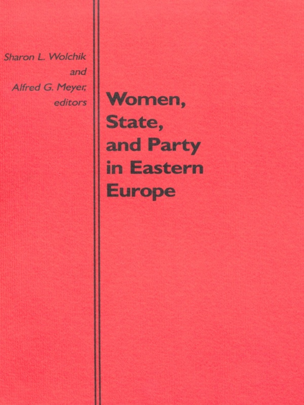 Women, State, and Party in Eastern Europe  â€“ PDF/EPUB Version Downloadable