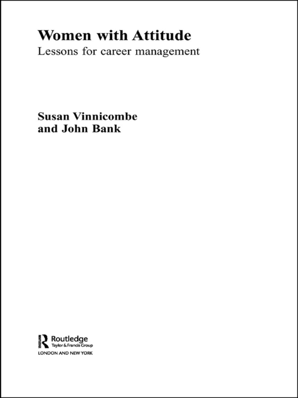 Women With Attitude Lessons for Career Management 1st Edition â€“ PDF/EPUB Version Downloadable
