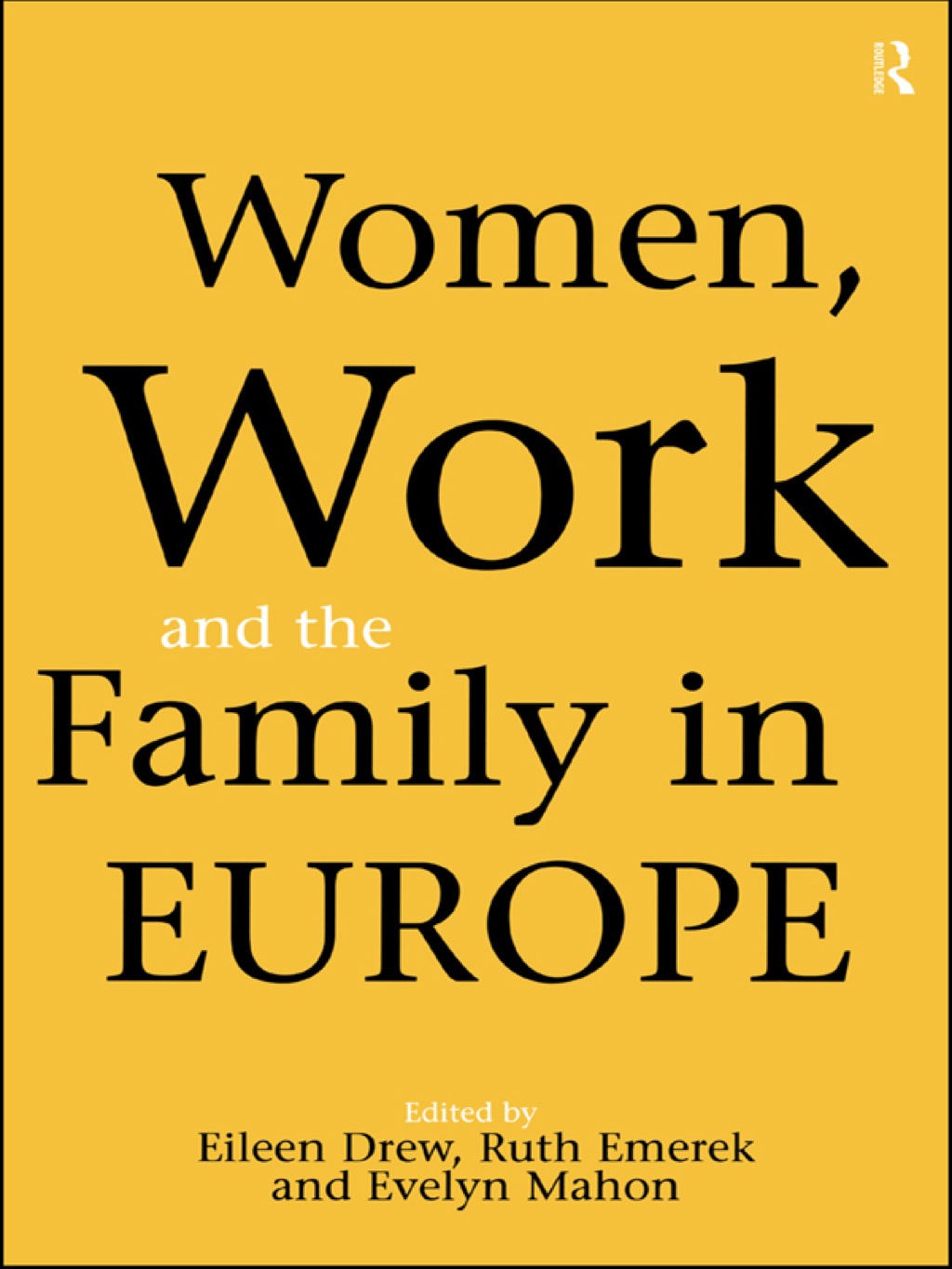 Women, Work and the Family in Europe 1st Edition â€“ PDF/EPUB Version Downloadable